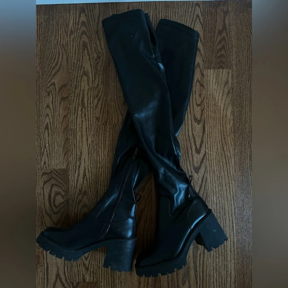 Zara Black Winter & Rain Boots